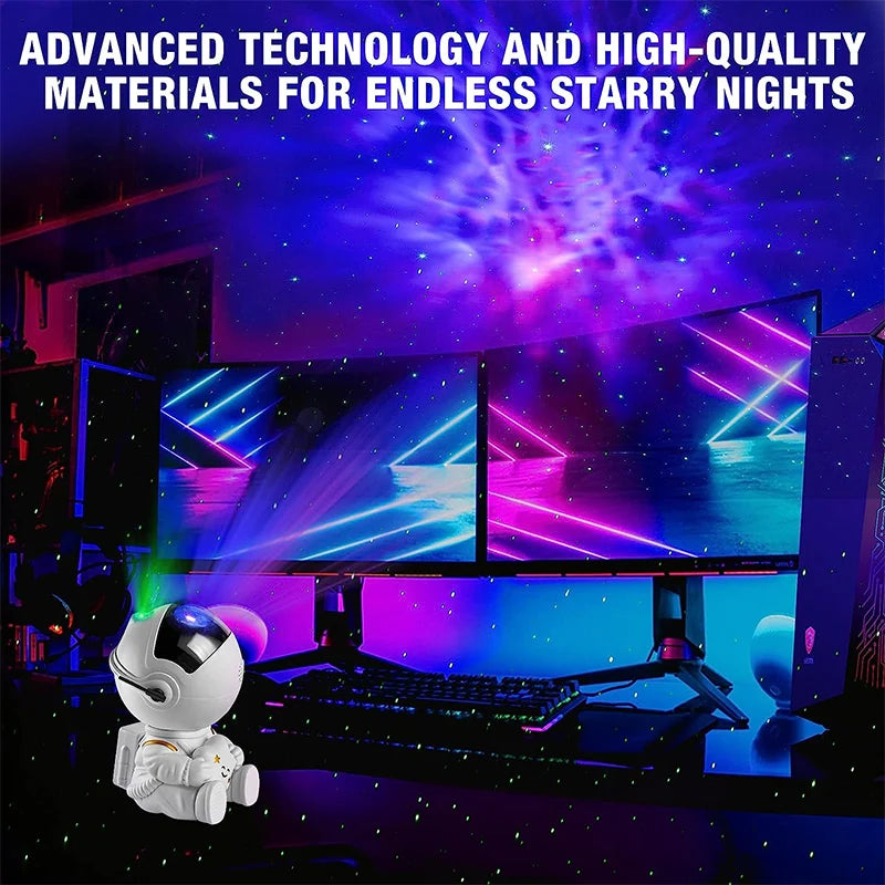 Astronaut projection light Galaxy projector LED night light starry sky atmosphere light