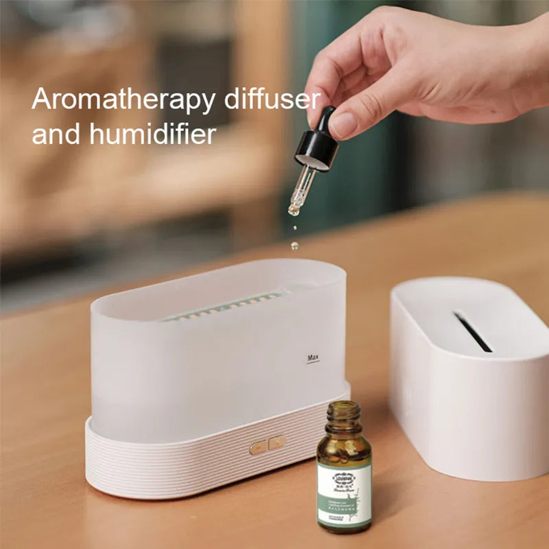 Flame aroma diffuser