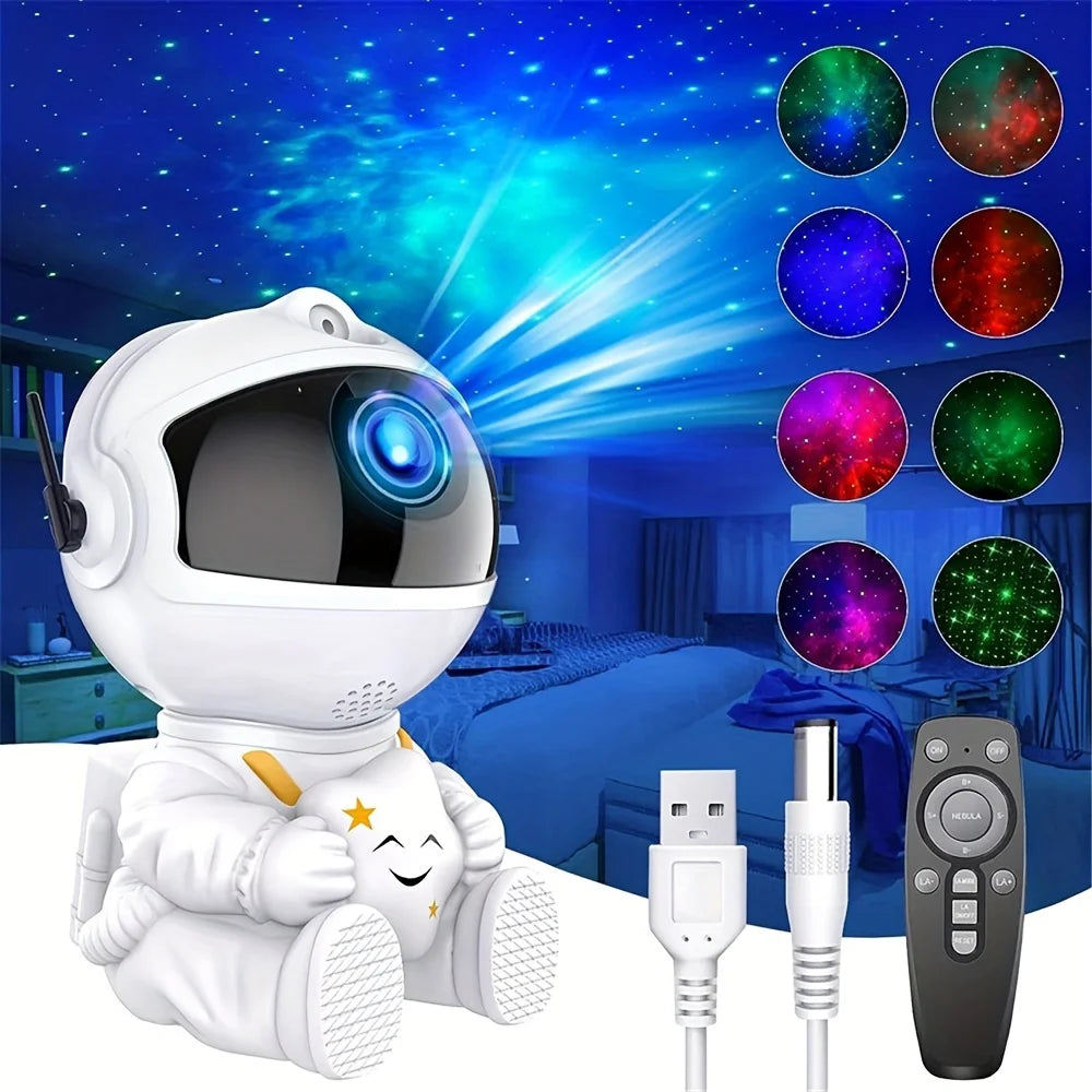 Astronaut projection light Galaxy projector LED night light starry sky atmosphere light