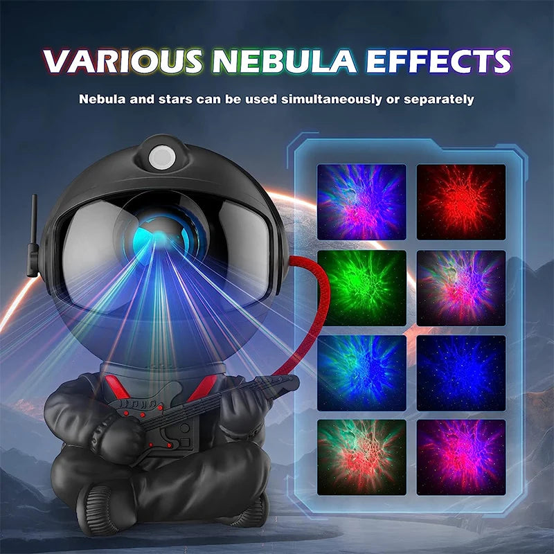 Astronaut projection light Galaxy projector LED night light starry sky atmosphere light